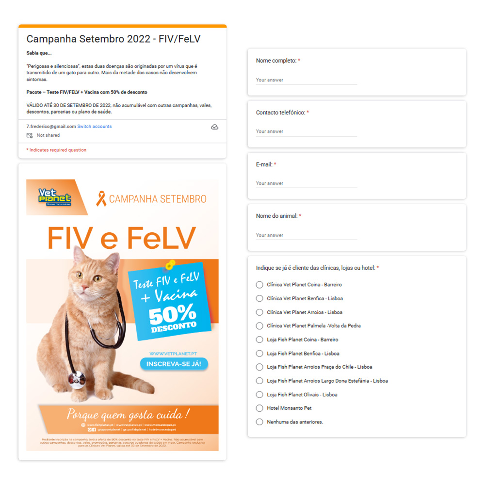 Client Sign-up Forms