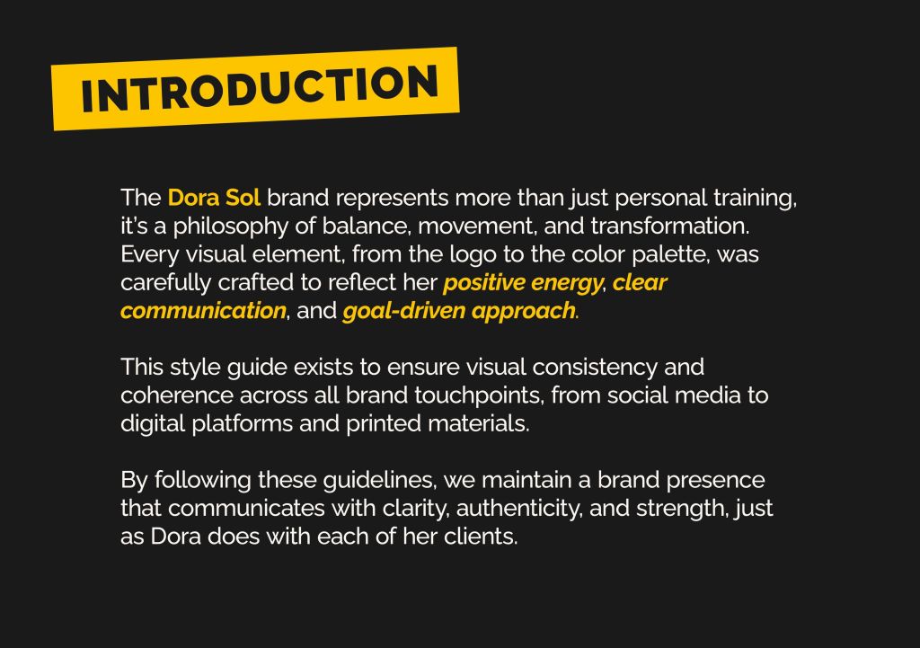 Dora Sol Brand Guide - Page 2