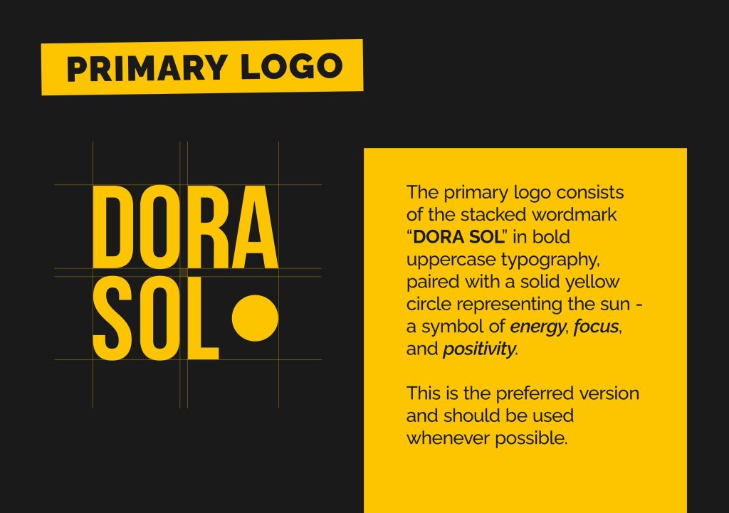 Dora Sol Brand Guide - Page 3