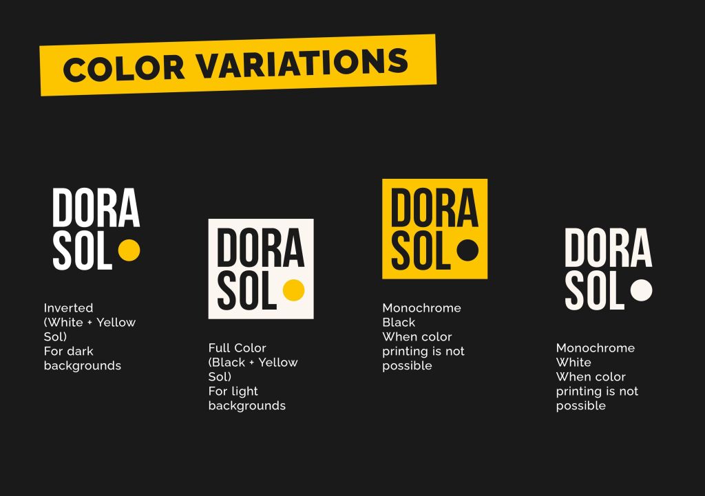 Dora Sol Brand Guide - Page 4